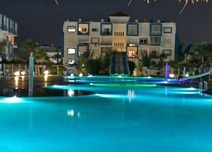 Superbe Appartement Au Centre De Cabo Negro En Residence Avec Piscines Et Tobogan